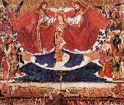 CHARONTON, Enguerrand The Coronation of Mary jkh oil painting